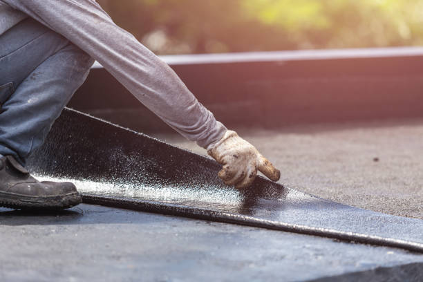 Professional Waterproofing technician working in Deepwater, NJ